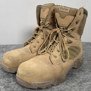 Bates Army Boots Men's 11.5 M GX-8 Mens Tactical Tan Side Zip Composite Toe